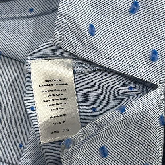 Talbots Blouse Sz L - Picture 3 of 4